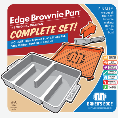 Baker's Edge Nonstick Brownie Pan